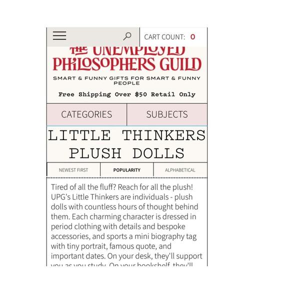 Historical Icons in Plush Form – Freud’s Couch Not Included - Picture 2 of 5